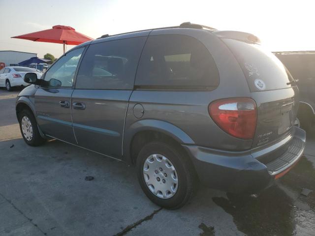 1C4GJ453X1B142867 - 2001 CHRYSLER VOYAGER LX GRAY photo 2