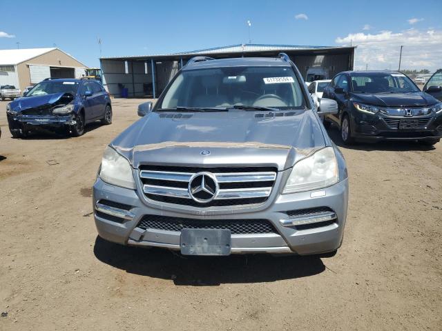 4JGBF2FE9CA777048 - 2012 MERCEDES-BENZ GL 350 BLUETEC GRAY photo 5