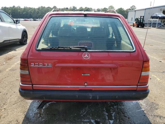 WDBEA90D8NF226753 - 1992 MERCEDES-BENZ 300 TE RED photo 6