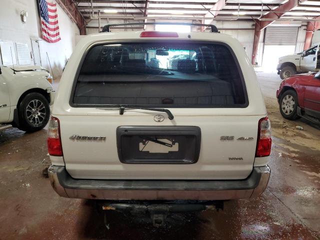 JT3HN86R710334380 - 2001 TOYOTA 4RUNNER SR5 WHITE photo 6