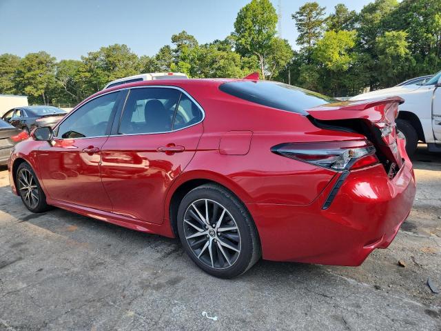 4T1T11AK8RU201226 - 2024 TOYOTA CAMRY SE NIGHT SHADE RED photo 2