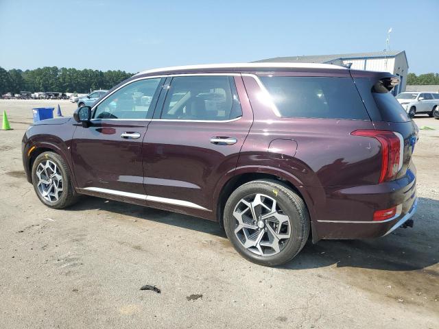 KM8R74HE7MU324258 - 2021 HYUNDAI PALISADE CALLIGRAPHY MAROON photo 2