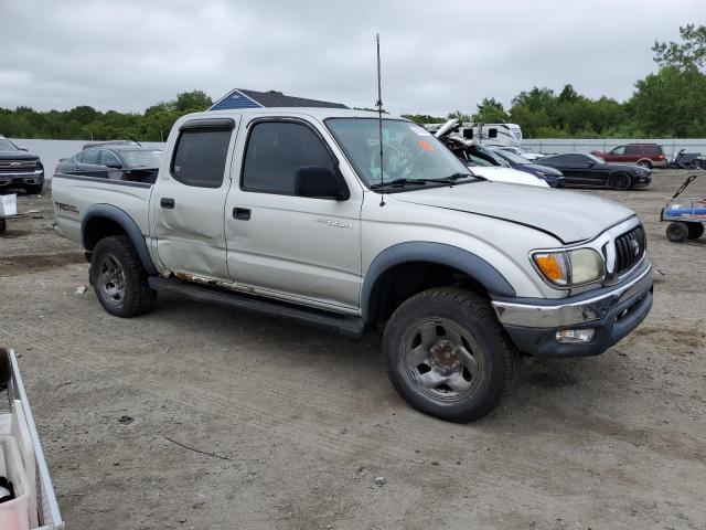 5TEGN92N83Z248336 - 2003 TOYOTA TACOMA DOUBLE CAB PRERUNNER SILVER photo 4