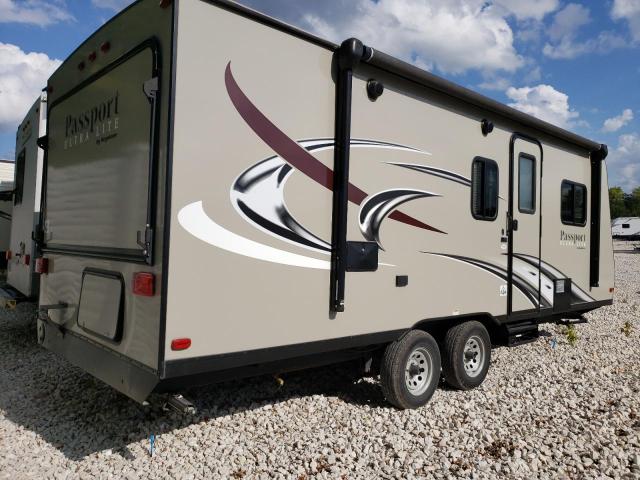 4YDT21721GT415614 - 2016 KEYSTONE PASSPORT TAN photo 4