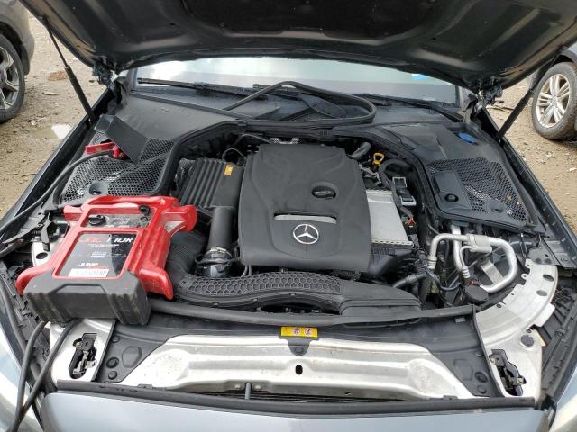WDDWF4KB7JR350226 - 2018 MERCEDES-BENZ C 300 4MATIC SILVER photo 11