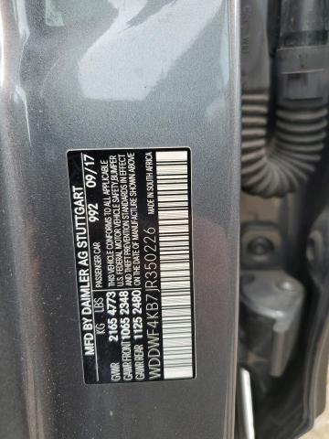 WDDWF4KB7JR350226 - 2018 MERCEDES-BENZ C 300 4MATIC SILVER photo 12