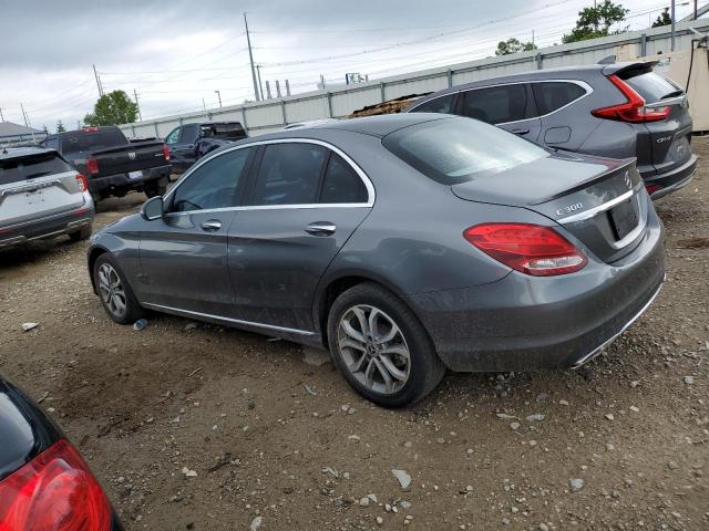 WDDWF4KB7JR350226 - 2018 MERCEDES-BENZ C 300 4MATIC SILVER photo 2