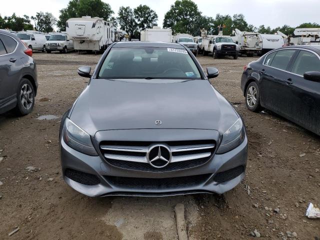 WDDWF4KB7JR350226 - 2018 MERCEDES-BENZ C 300 4MATIC SILVER photo 5