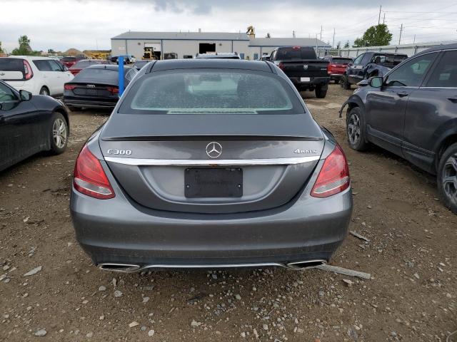 WDDWF4KB7JR350226 - 2018 MERCEDES-BENZ C 300 4MATIC SILVER photo 6