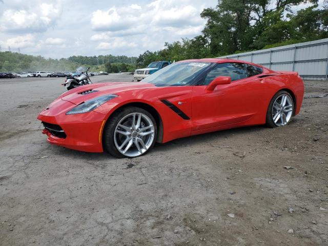 1G1YB2D7XK5120516 - 2019 CHEVROLET CORVETTE STINGRAY 1LT RED photo 1