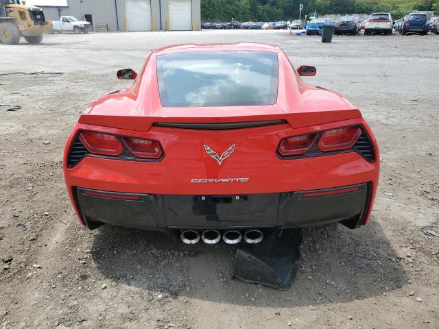 1G1YB2D7XK5120516 - 2019 CHEVROLET CORVETTE STINGRAY 1LT RED photo 6