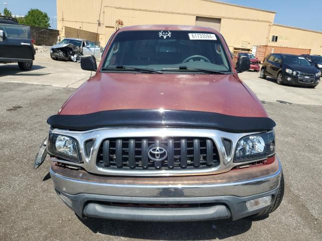 5TEGN92N33Z194900 - 2003 TOYOTA TACOMA DOUBLE CAB PRERUNNER MAROON photo 5