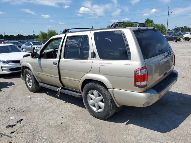 JN8DR09Y51W571406 - 2001 NISSAN PATHFINDER LE GOLD photo 2