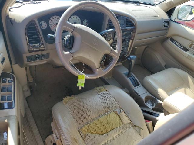 JN8DR09Y51W571406 - 2001 NISSAN PATHFINDER LE GOLD photo 8