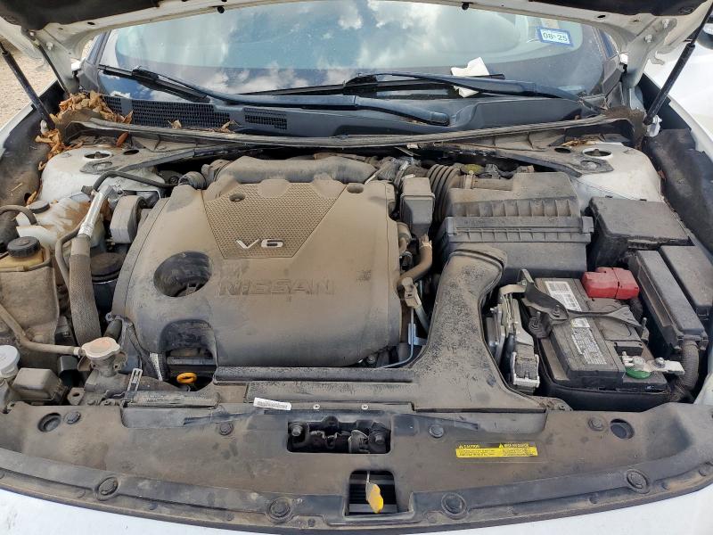 1N4AA6AV4KC375962 - 2019 NISSAN MAXIMA S WHITE photo 11