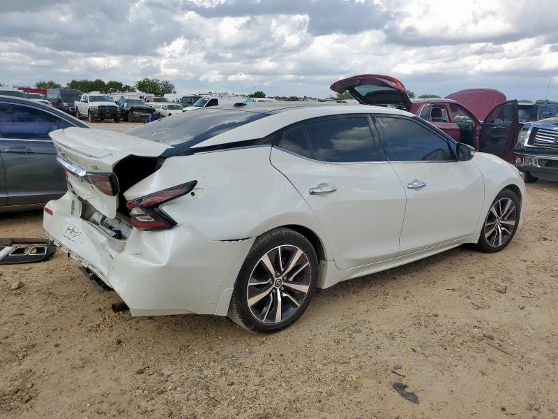 1N4AA6AV4KC375962 - 2019 NISSAN MAXIMA S WHITE photo 3