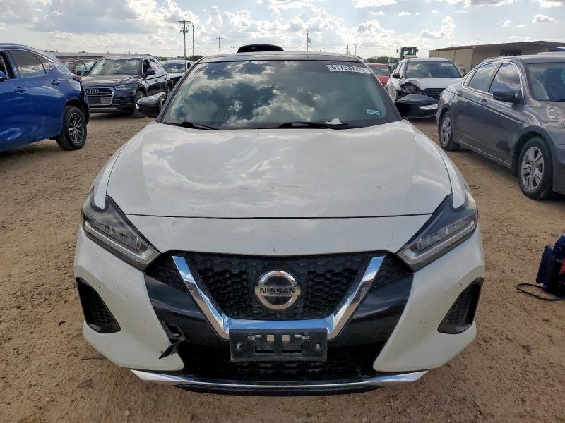 1N4AA6AV4KC375962 - 2019 NISSAN MAXIMA S WHITE photo 5