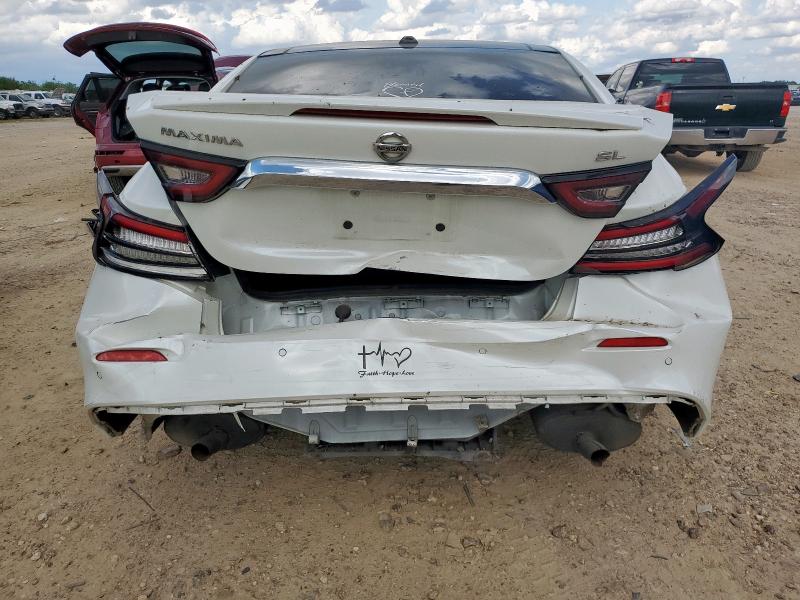 1N4AA6AV4KC375962 - 2019 NISSAN MAXIMA S WHITE photo 6