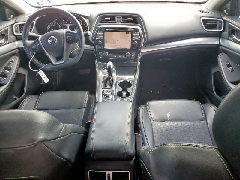 1N4AA6AV4KC375962 - 2019 NISSAN MAXIMA S WHITE photo 8