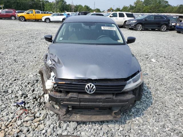 3VW1K7AJ5CM363052 - 2012 VOLKSWAGEN JETTA BASE 灰色 照片 5
