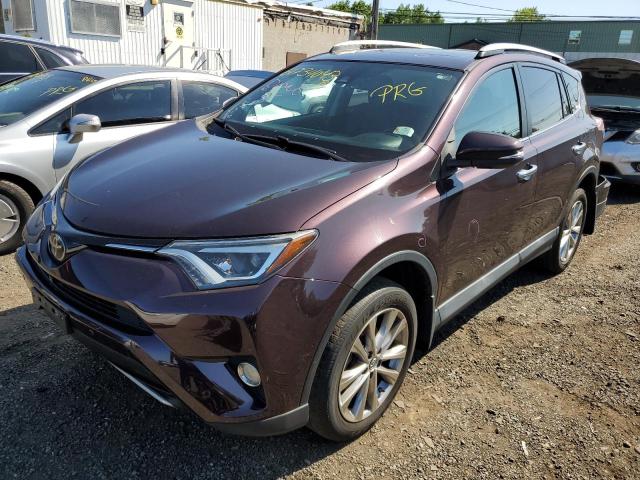 2T3DFREV0JW772648 - 2018 TOYOTA RAV4 LIMITED PURPLE photo 1