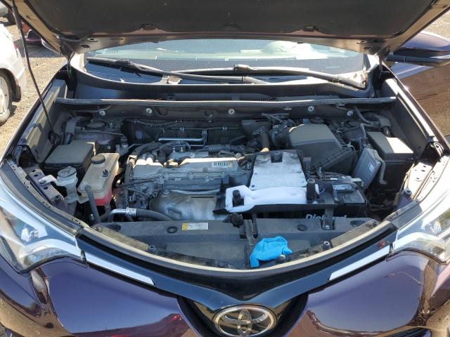 2T3DFREV0JW772648 - 2018 TOYOTA RAV4 LIMITED PURPLE photo 11