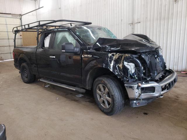 1FTFX1E5XJKG11000 - 2018 FORD F150 SUPER CAB BLACK photo 4