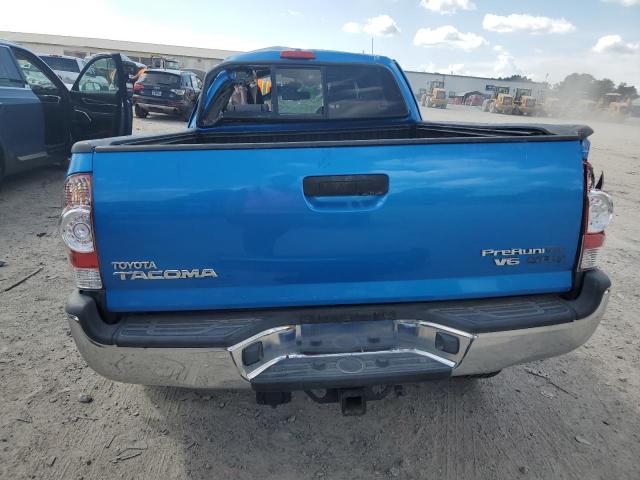 5TETU4GN2AZ731198 - 2010 TOYOTA TACOMA PRERUNNER ACCESS CAB BLUE photo 6