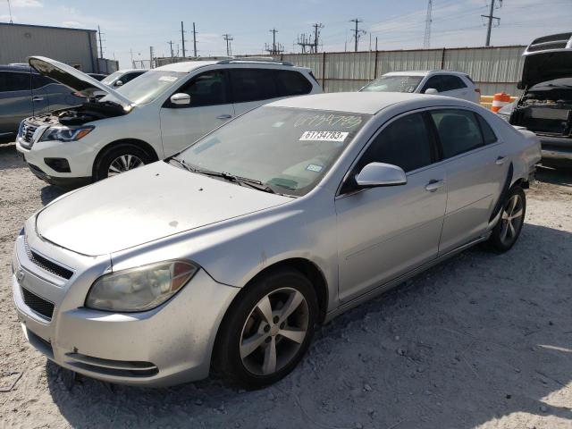 1G1ZH57B29F105422 - 2009 CHEVROLET MALIBU 1LT GRAY photo 1