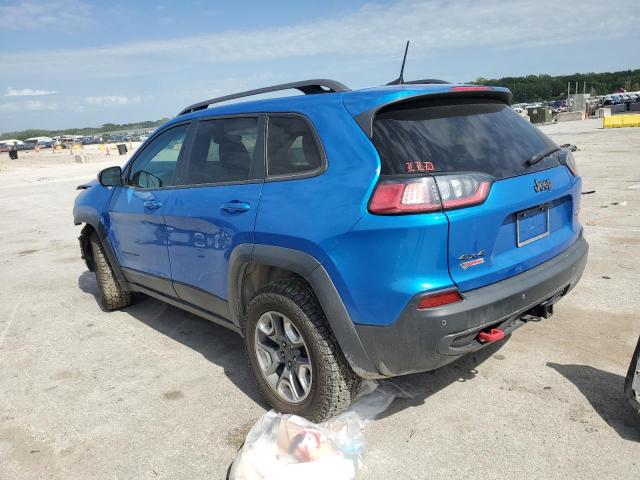 1C4PJMBX0KD112340 - 2019 JEEP CHEROKEE TRAILHAWK BLUE photo 2