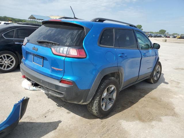 1C4PJMBX0KD112340 - 2019 JEEP CHEROKEE TRAILHAWK BLUE photo 3