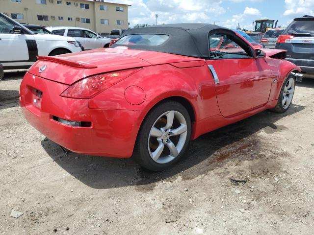 JN1BZ36A18M852106 - 2008 NISSAN 350Z ROADSTER RED photo 3