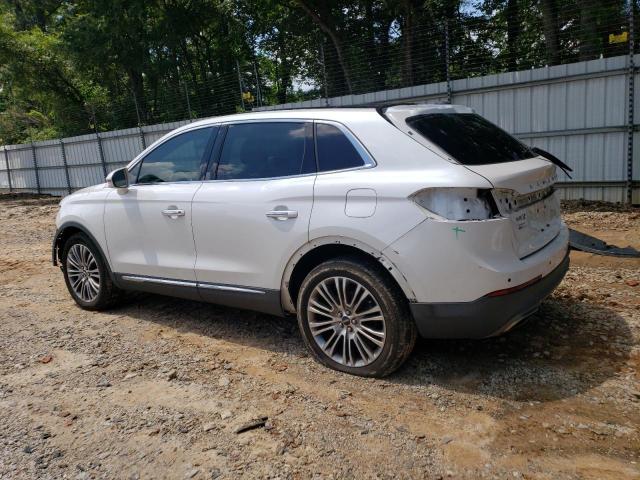 2LMPJ6LR0JBL40516 - 2018 LINCOLN MKX RESERVE Սպիտակ լուսանկար 2