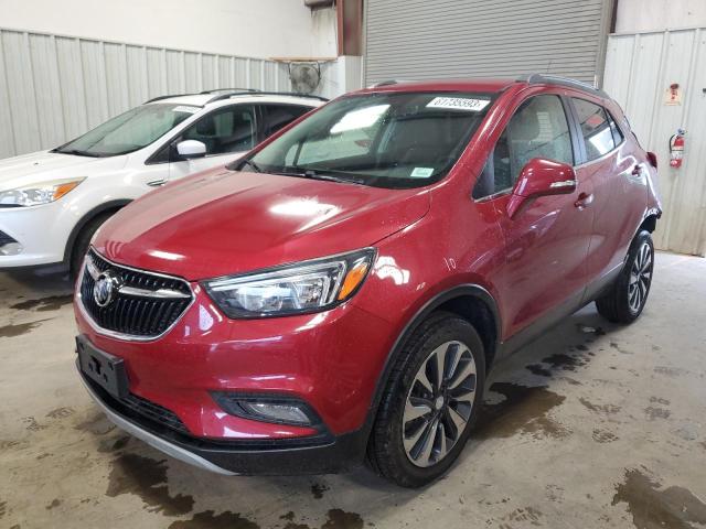 KL4CJFSB1JB555132 - 2018 BUICK ENCORE PREFERRED II RED photo 1