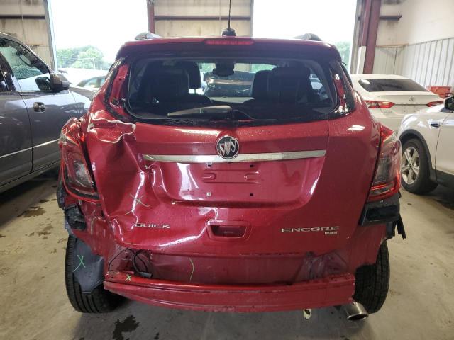 KL4CJFSB1JB555132 - 2018 BUICK ENCORE PREFERRED II RED photo 6