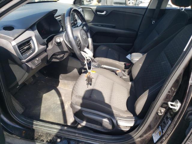 3KPA25AB7JE036370 - 2018 KIA RIO LX BLACK photo 7