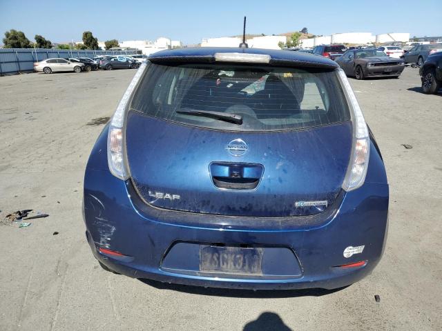 1N4BZ0CP2GC306073 - 2016 NISSAN LEAF SV BLUE photo 6