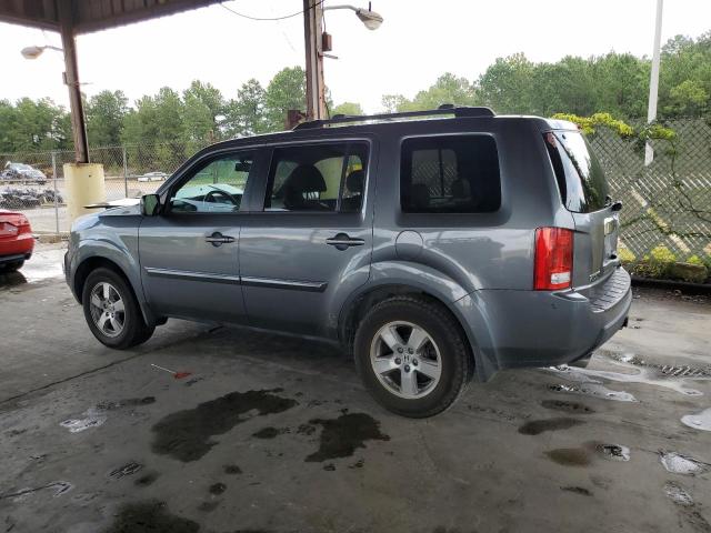 5FNYF3H66AB006402 - 2010 HONDA PILOT EXL GRAY photo 2