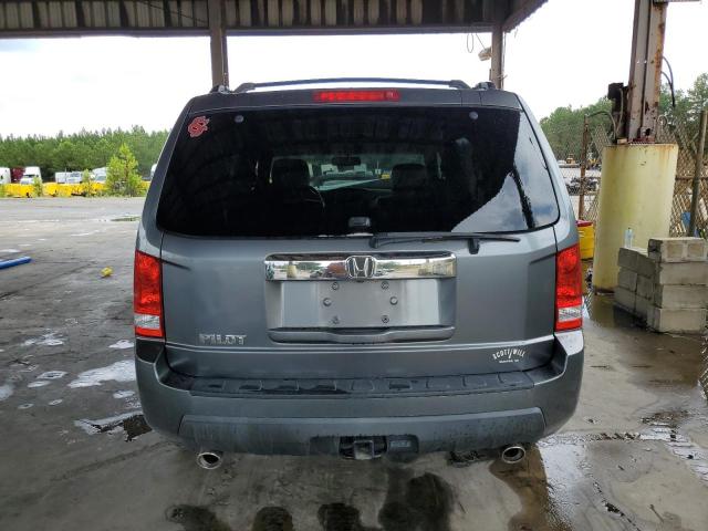 5FNYF3H66AB006402 - 2010 HONDA PILOT EXL GRAY photo 6