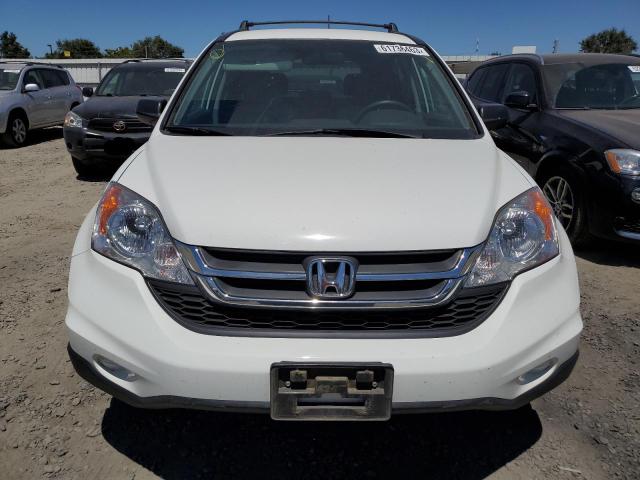 JHLRE3H46BC001675 - 2011 HONDA CR-V SE WHITE photo 5