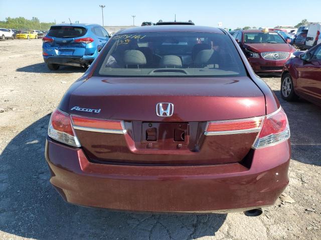 1HGCP2F37BA084161 - 2011 HONDA ACCORD LX BURGUNDY photo 6