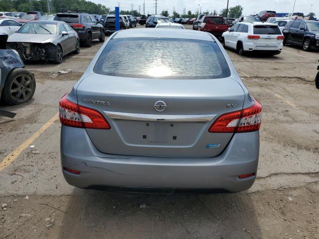 3N1AB7AP9DL775248 - 2013 NISSAN SENTRA S SILVER photo 6