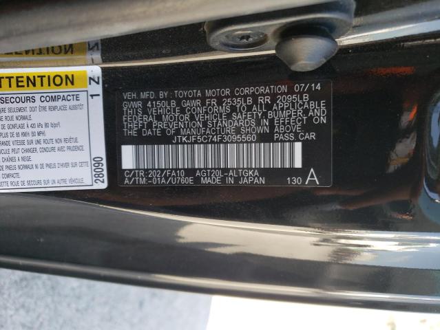 JTKJF5C74F3095560 - 2015 TOYOTA SCION TC 石墨色 照片 12