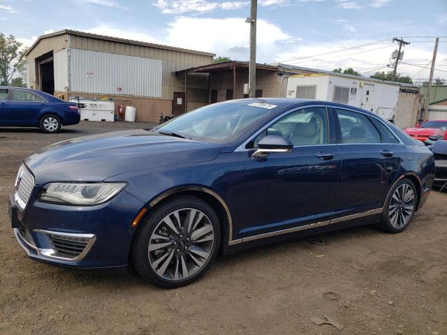 3LN6L5EC3HR628434 - 2017 LINCOLN MKZ RESERVE ლურჯი ფოტო 1