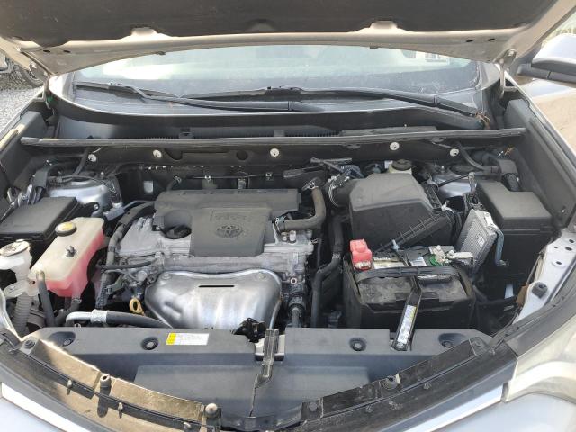 2T3WFREV5GW265018 - 2016 TOYOTA RAV4 XLE SILVER photo 12