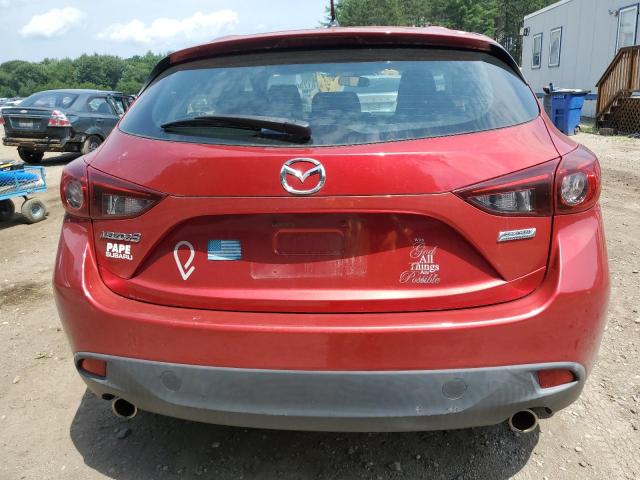 3MZBM1K73FM186410 - 2015 MAZDA 3 SPORT RED photo 6