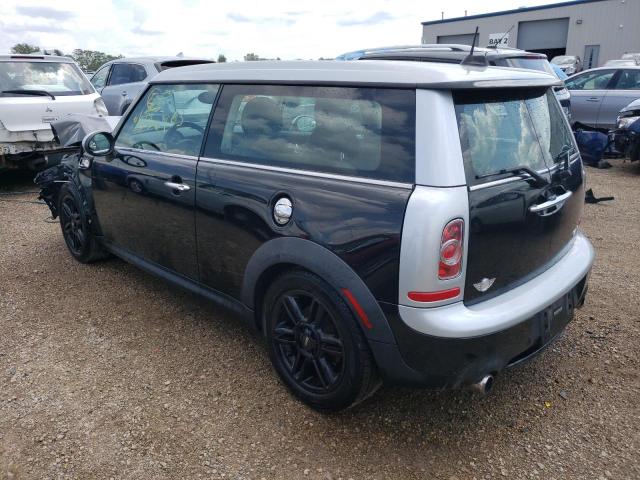 WMWZG3C55BTY36123 - 2011 MINI COOPER S CLUBMAN BLACK photo 2