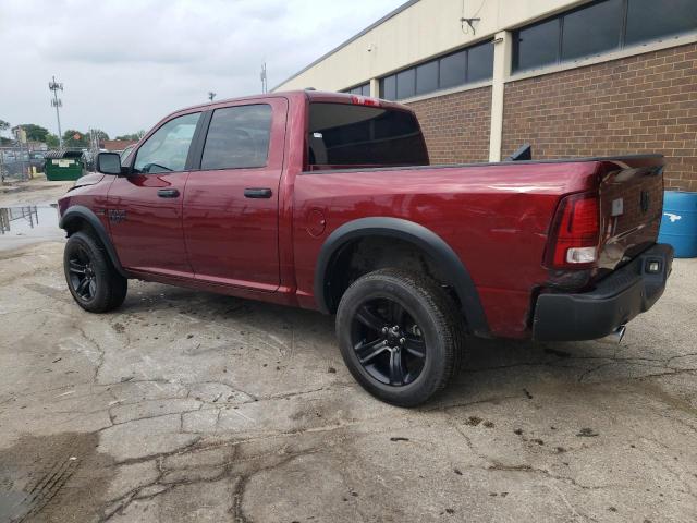 1C6RR7LT4MS535538 - 2021 RAM 1500 CLASS SLT 勃艮第红 照片 2