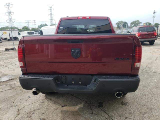 1C6RR7LT4MS535538 - 2021 RAM 1500 CLASS SLT 勃艮第红 照片 6