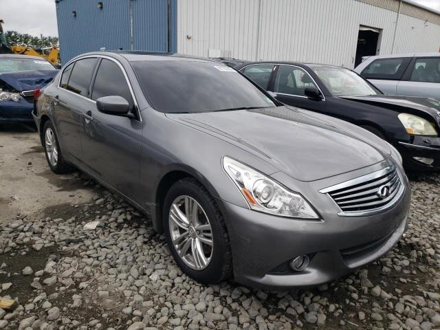 JN1CV6AR0DM767346 - 2013 INFINITI G37 GRAY photo 4